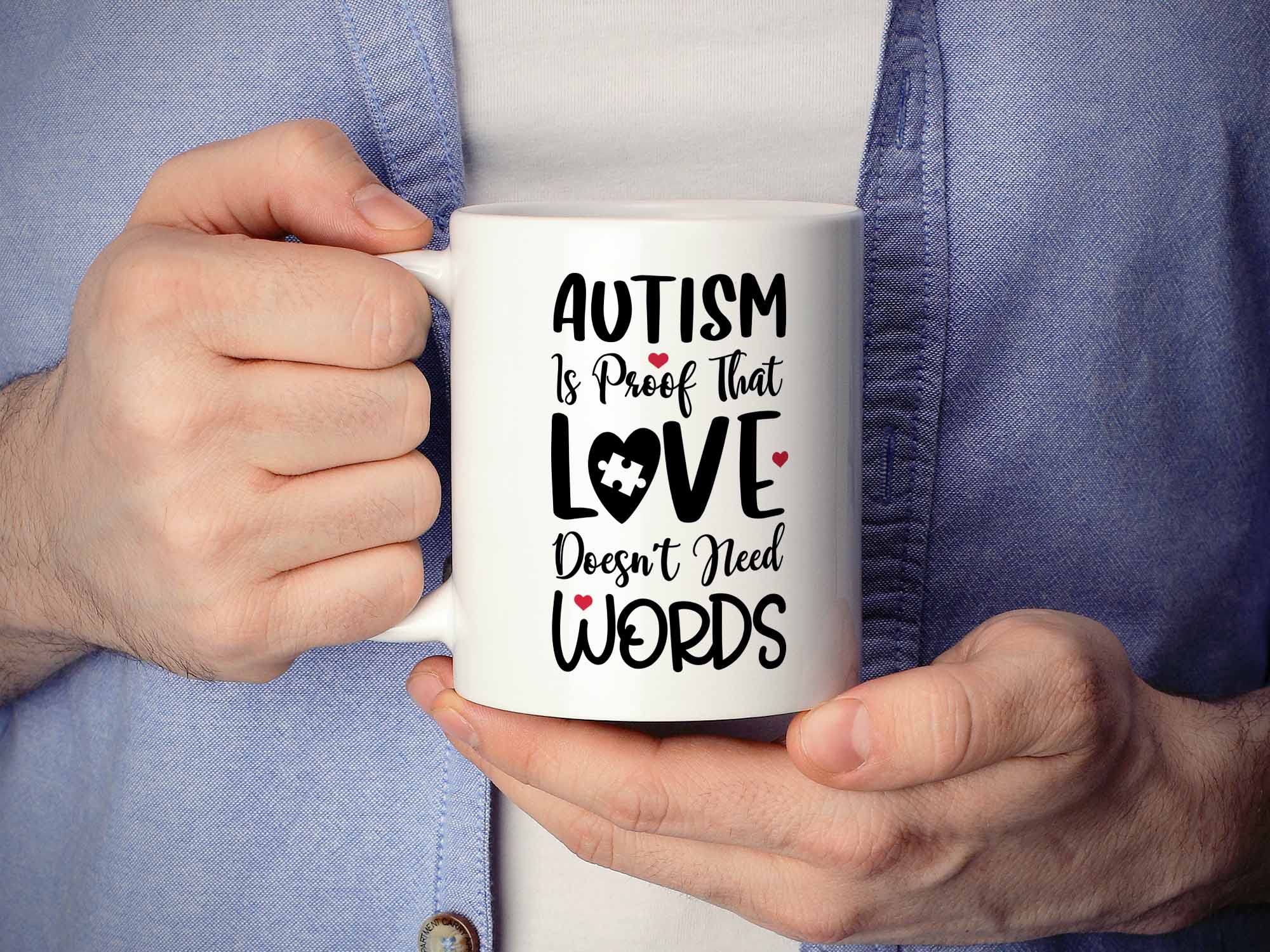 Autism is Proof Coffee Mug