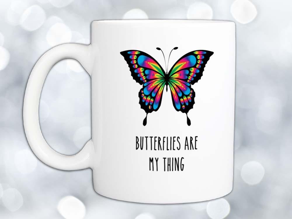 Butterflies Are My Thing Coffee Mug