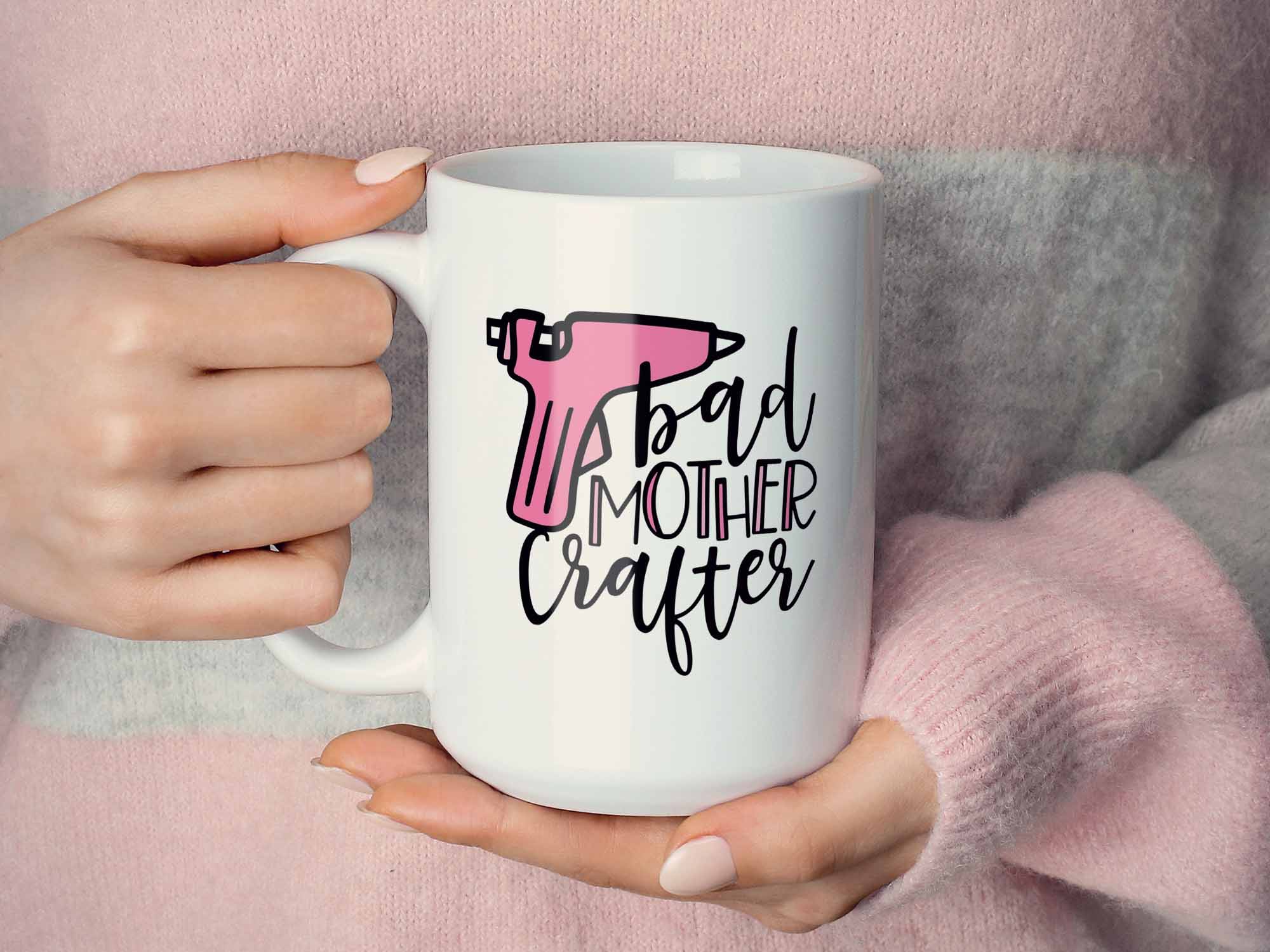 Bad Mother Crafter Coffee Mug