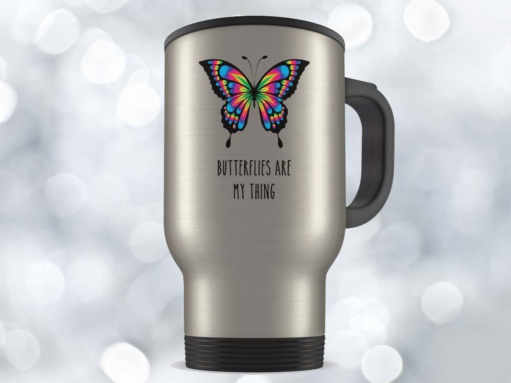 Butterflies Are My Thing Coffee Mug