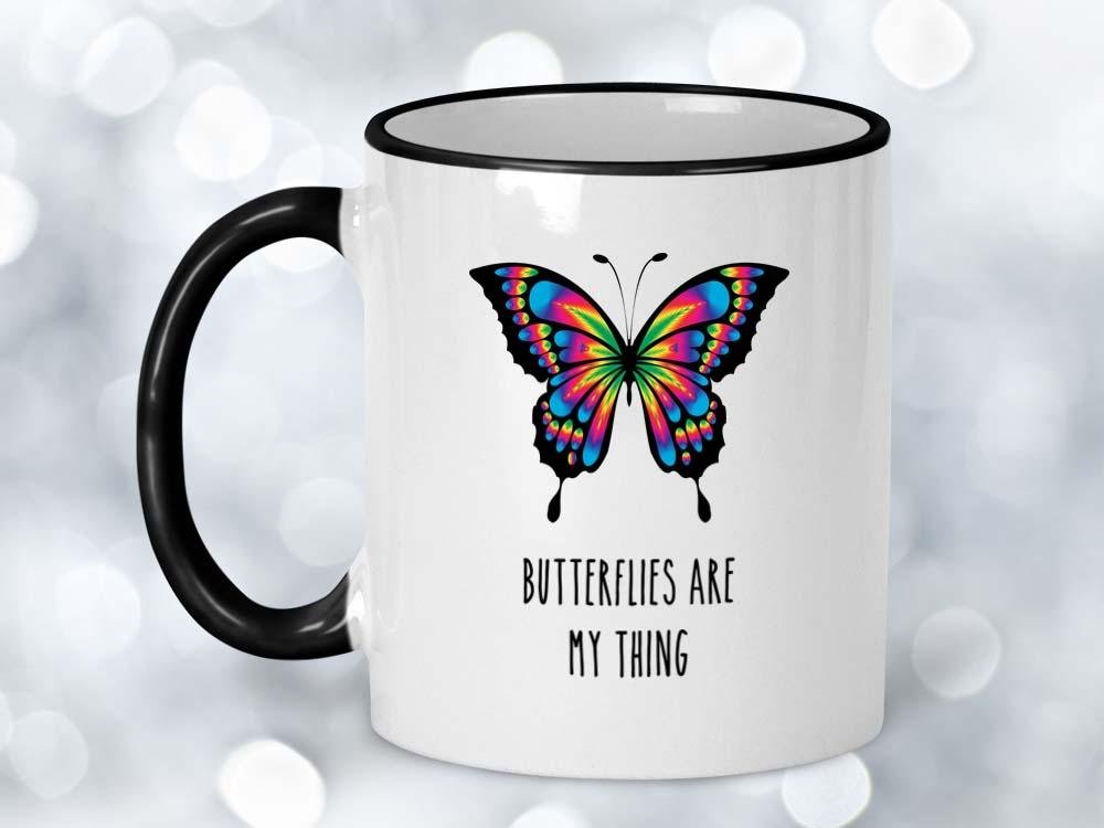 Butterflies Are My Thing Coffee Mug