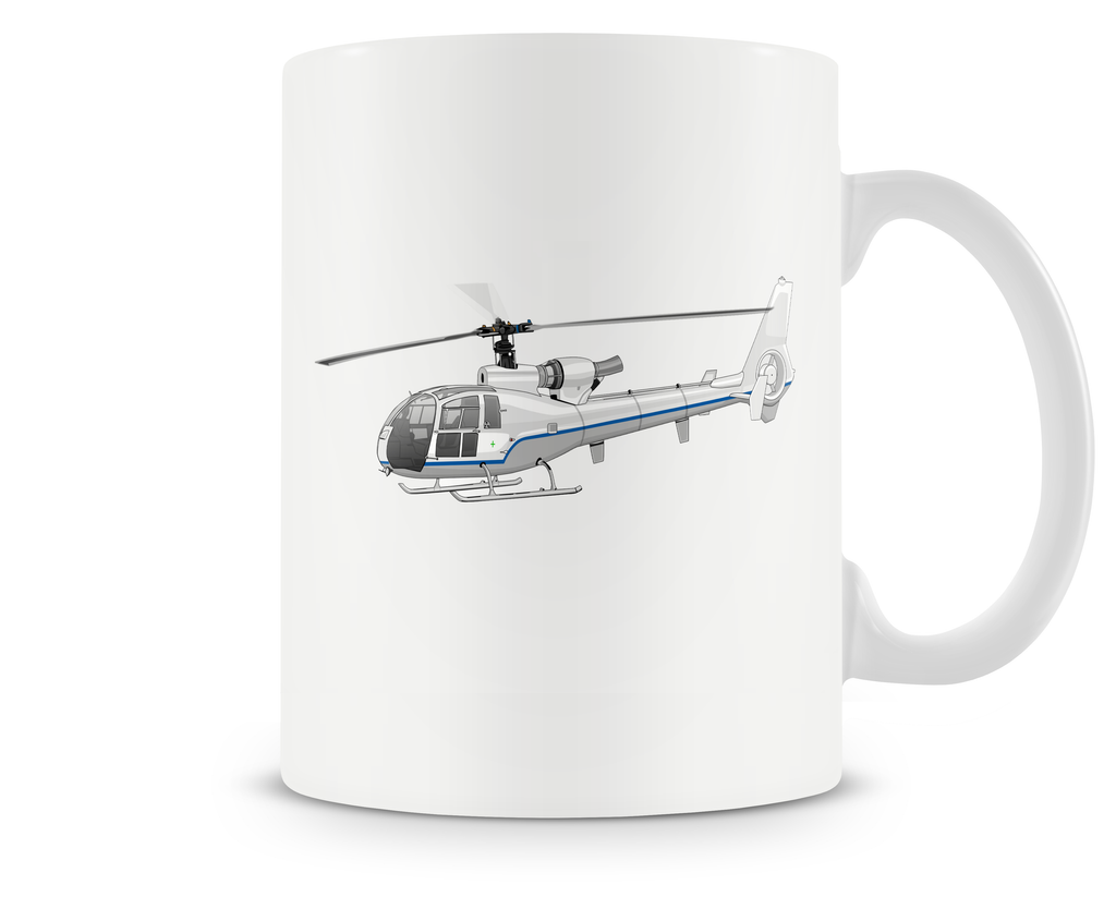 Aérospatiale Gazelle Mugs, Tumblers Drinkware