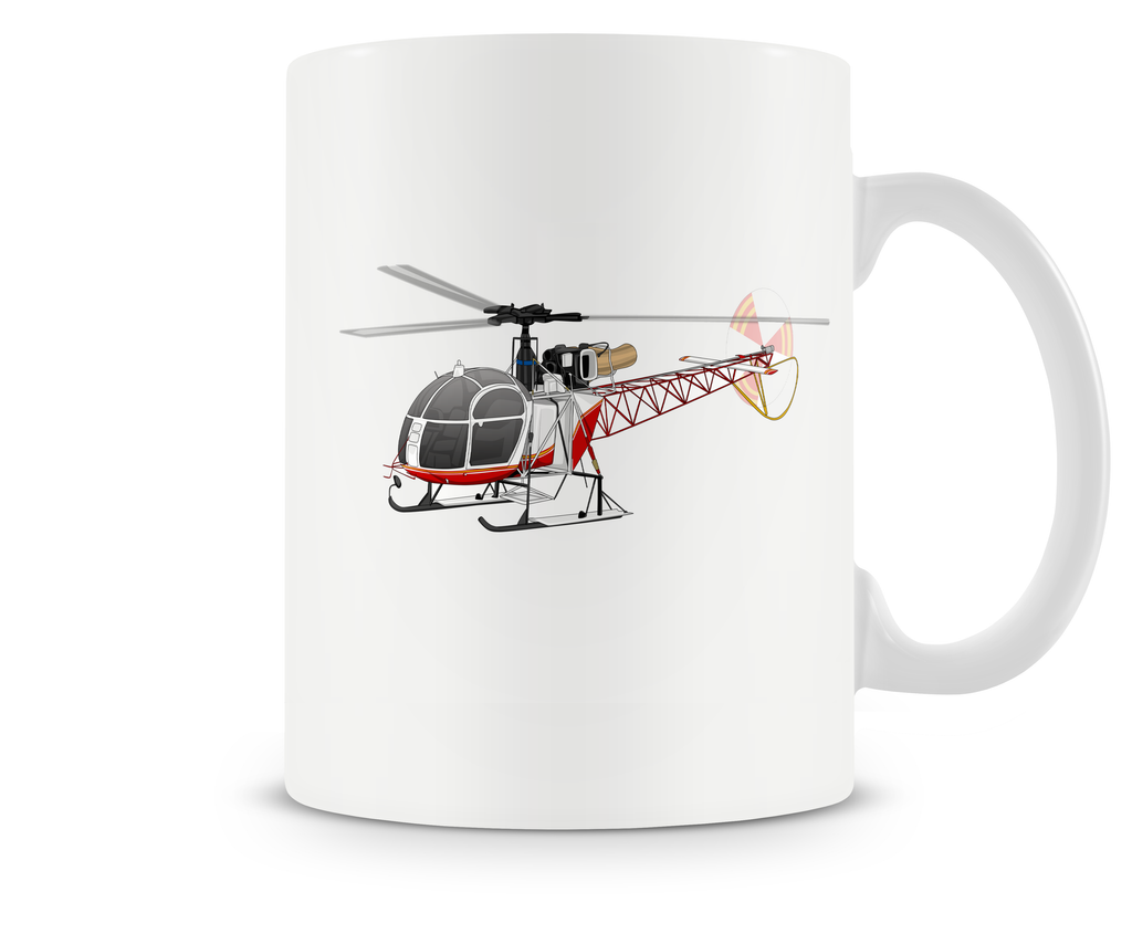 Aérospatiale SA 315B Lama Mugs, Tumblers Drinkware