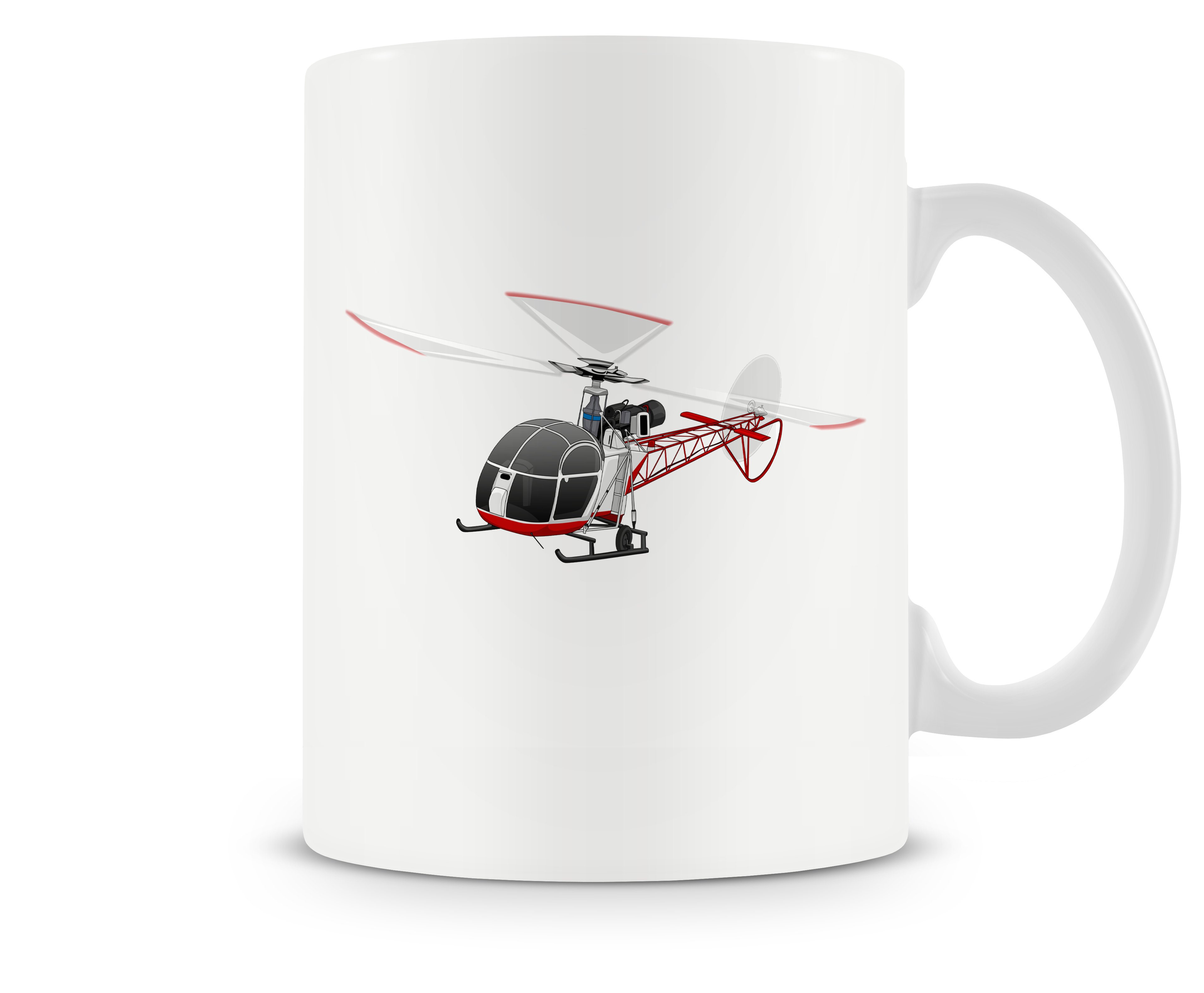 Aérospatiale Alouette II Mugs, Tumblers Drinkware