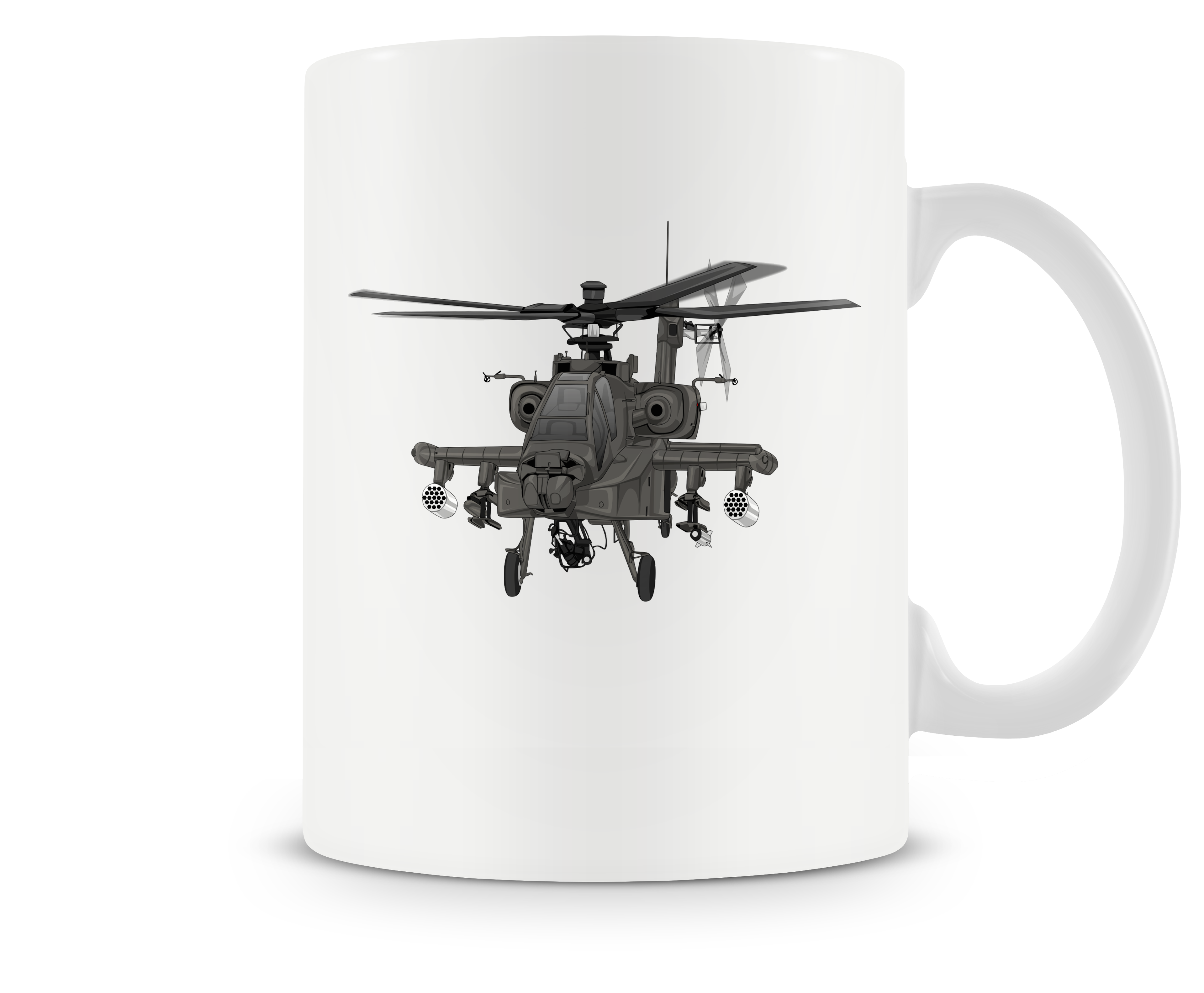 Boeing AH-64 Apache Mugs, Tumblers Drinkware