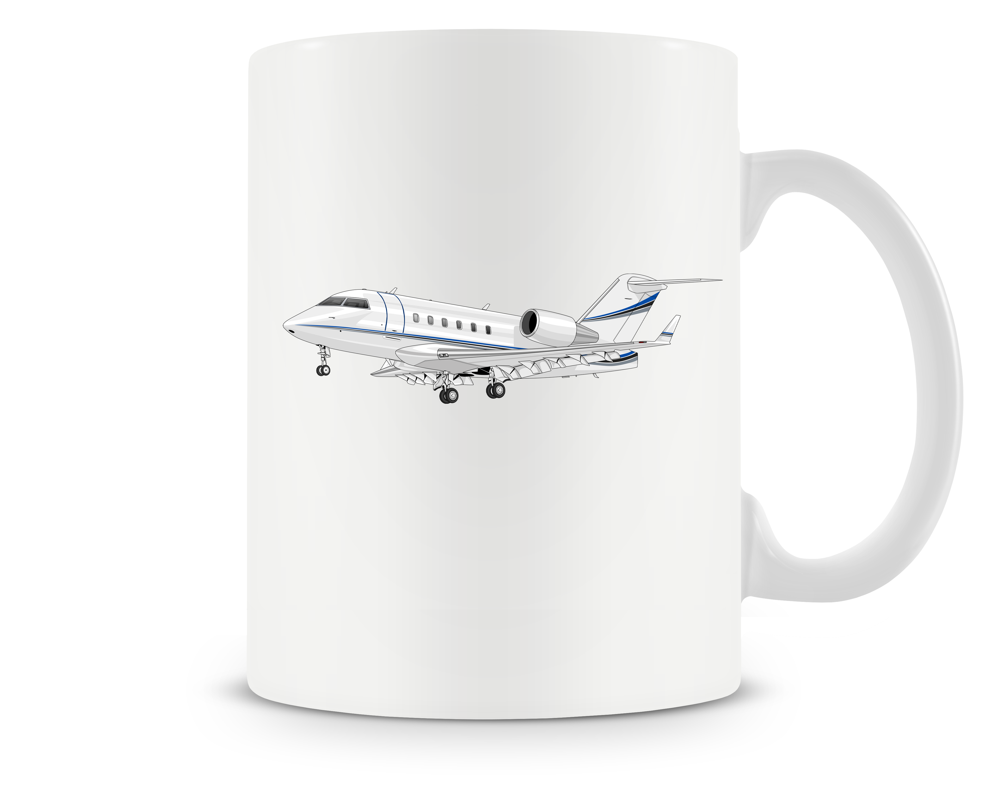 Bombardier Challenger 601 Mugs, Tumblers Drinkware