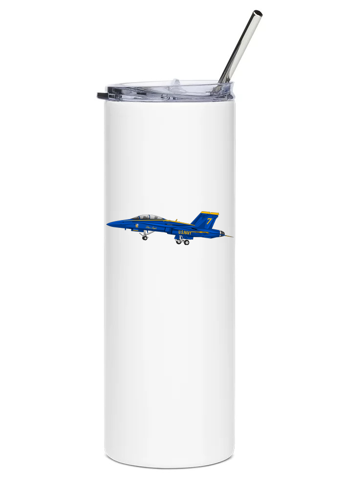 Blue Angels McDonnell Douglas F-18 Hornet Mugs, Tumblers Drinkware