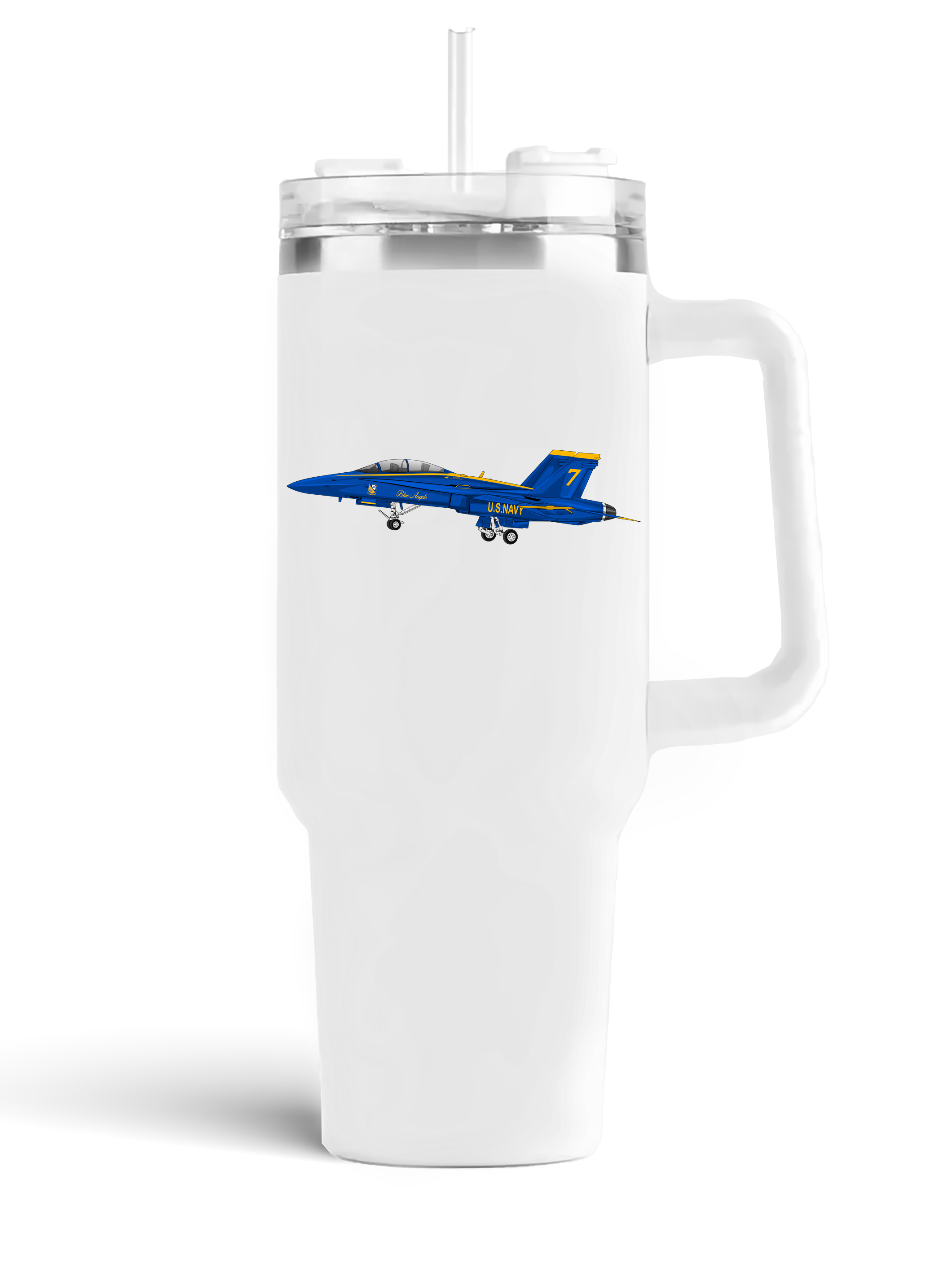 Blue Angels McDonnell Douglas F-18 Hornet Mugs, Tumblers Drinkware