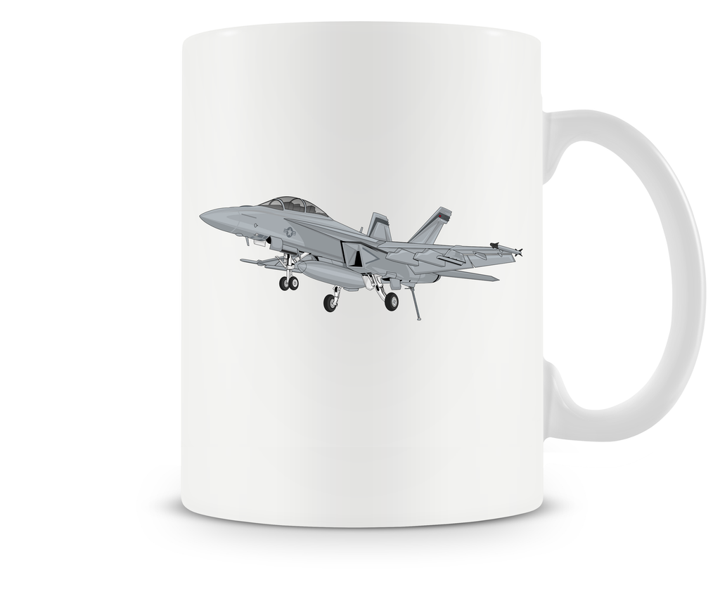 Boeing FA-18F Super Hornet Mugs, Tumblers Drinkware