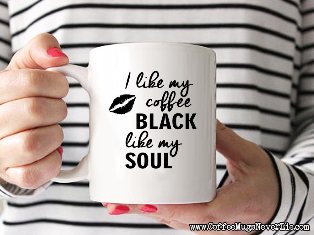 Black Soul Coffee Mug