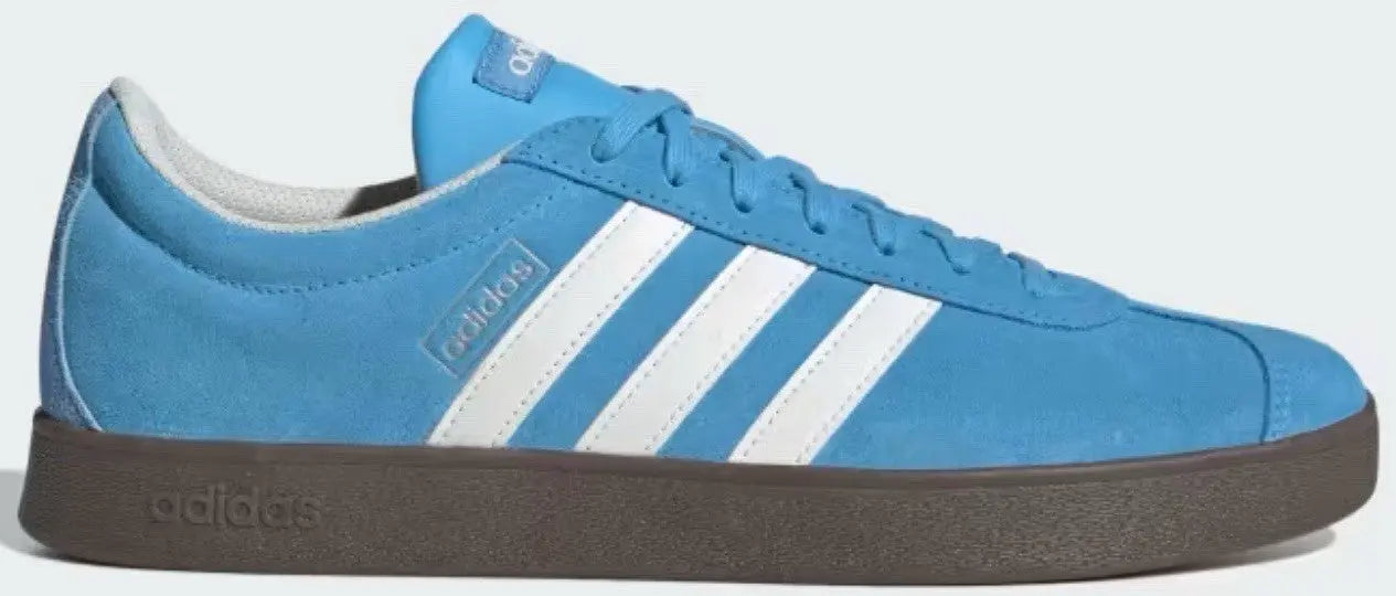 Size 9.5 - Adidas VL Court 2.0 Semi Blue Burst