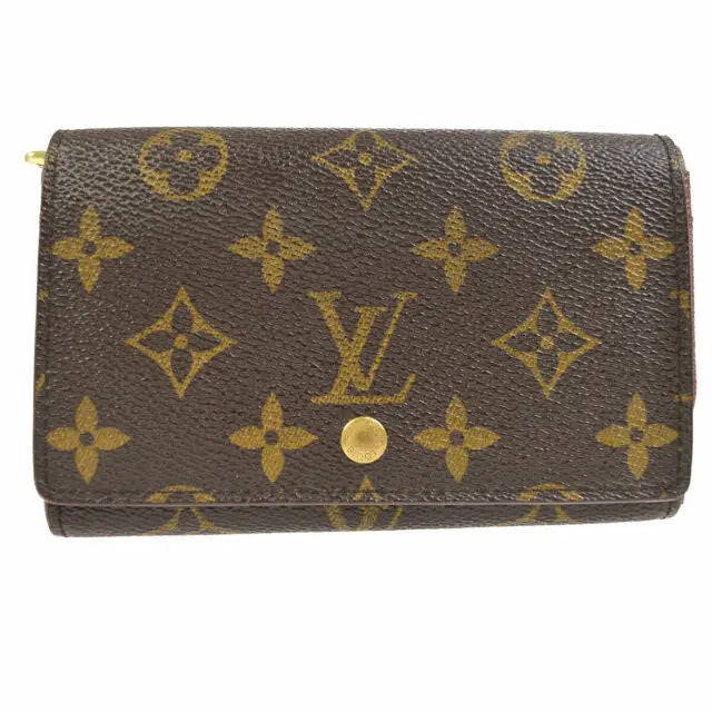 Louis Vuitton M61730 Monogram Canvas Wallet - Brown